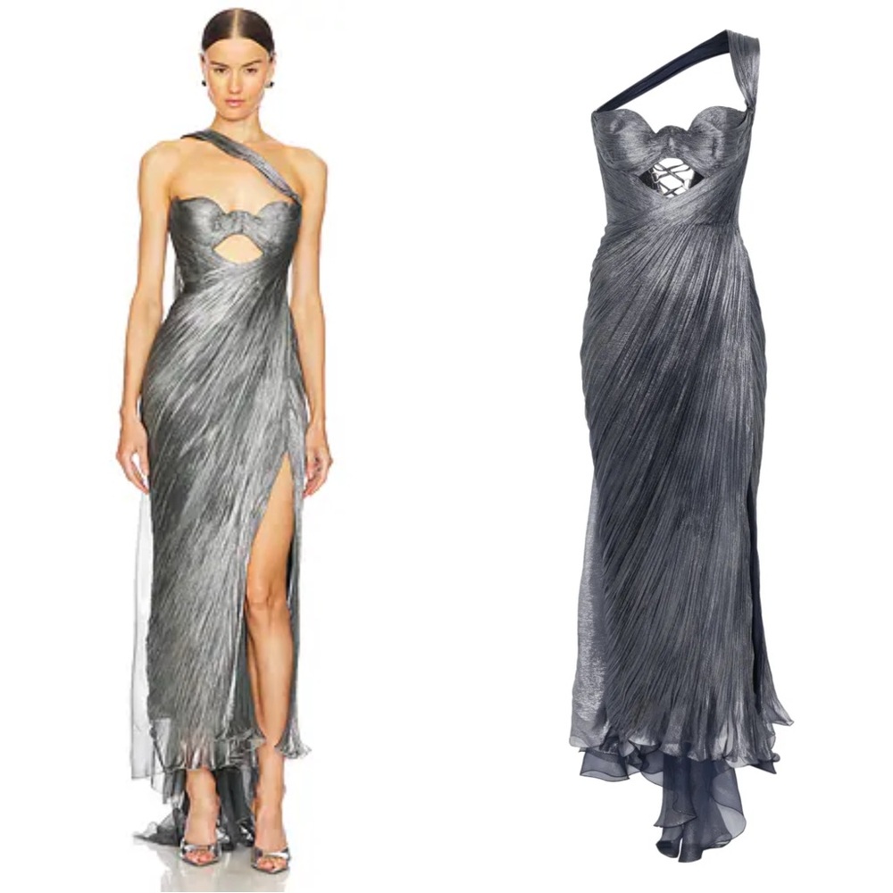 Maria Lucia Hohan Brooke Gown in Bosco - Picture 2 of 5